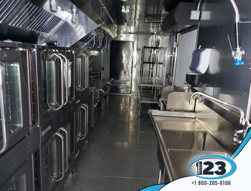 26ft Military Bulk Kitchen: Modular Dining Room Rental equipment reference