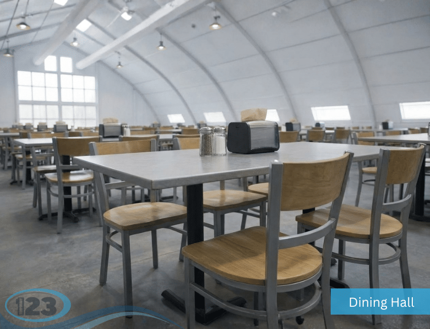 Remote Base Camps for Rent | Modular & Scalable Housing Solutions: Modular Dining Room Rental equipment reference