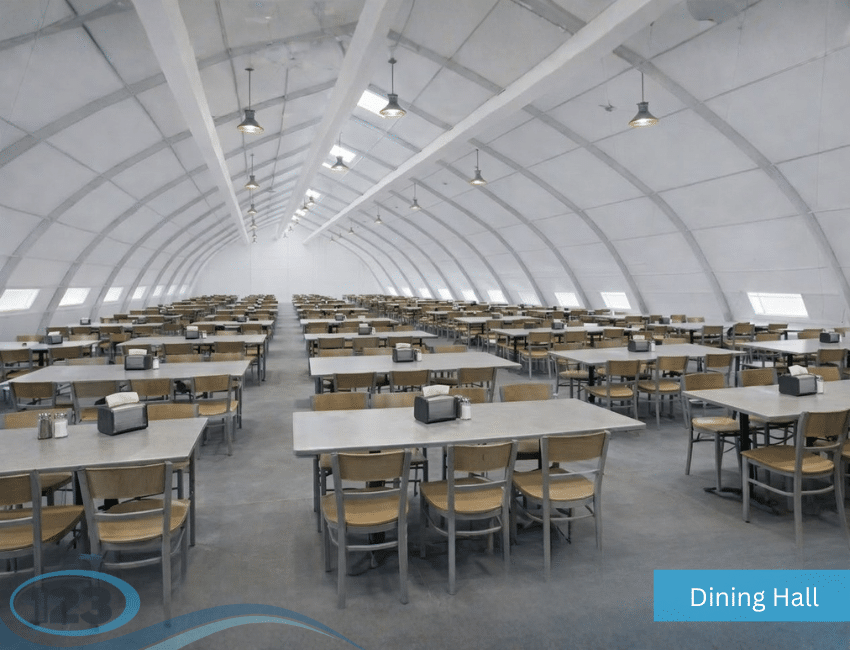 Remote Base Camps for Rent | Modular & Scalable Housing Solutions: Modular Dining Room Rental equipment reference